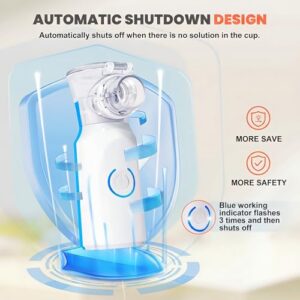 Rechargeable Portable Nebuliser for Adults & Kids