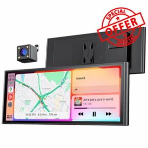 9.26" Wireless Portable Car Play Screen for Apple CarPlay & Android Auto