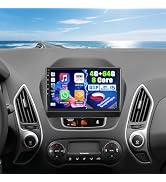 OiLiehu 4G+64G Android 15 Car Stereo for Hyundai IX35 2010-2015 with Wireless CarPlay Android Aut...