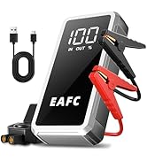 EAFC 20L Car Fridge Cooler & Warmer, Portable 12V/220V-240V Mini Car Refrigerator, Cools 18–20°C ...