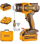 INGCO 20V Glue Gun (Body Only) with 3Pcs Glue Sticks CGGLI2001