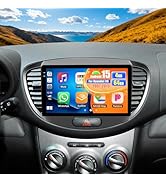 OiLiehu 6G+128G 8-Core Android 15 Car Stereo for Hyundai i10 2007-2013 with Wireless CarPlay Andr...