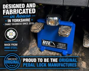 with High Security Padlock