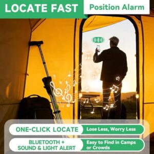 Non-Slip Foldable Travel Walkings Pole for Camping