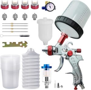 1.4/1.7/2.0/2.5mm Nozzles with Paint Sprayer Accessories
