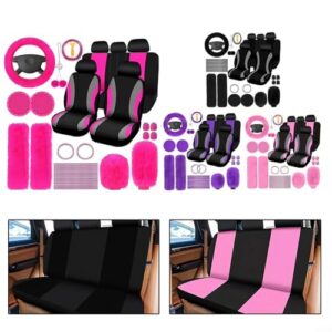 45pcs Furry Seat Covers with Steering Wheel Protector