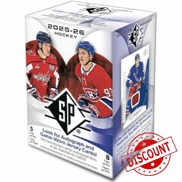 2025-26 Upper Deck SP Hockey Blaster Box