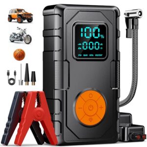 Car Battery Booster Jump Starter 150PSI
