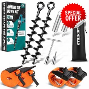Awning Tie Down Kit Storm Straps for Awnings