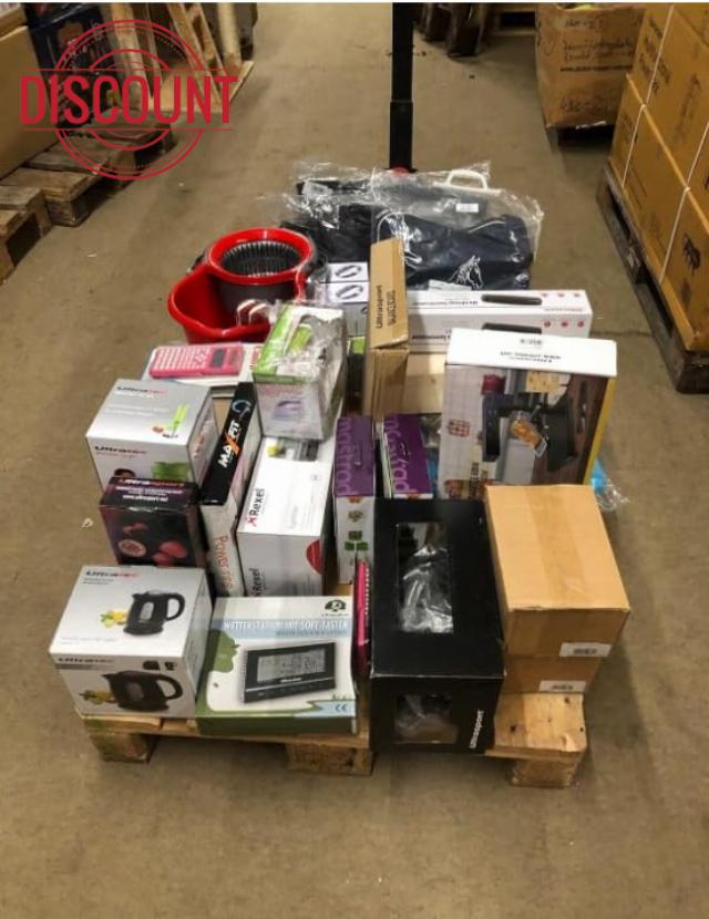 4-32 Piece Mixed Electronics Clearance Box ,Overstock Package