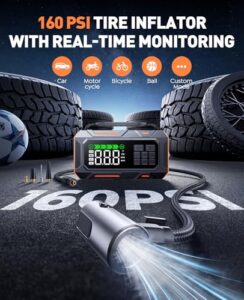 Car Battery Booster Jump Starter with Jump Leads