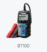 Text reads 'TOPDON®' as main heading. Subtext: 'Built on Insight', 'Founded in 2014, TOPDON combines 20+ years of automotive expertise with a deep understanding of real-world needs.' 'Driven by Innovation', 'With 400+ engineers and 600+ patents, we deliver accurate, efficient tools used in 140+ countries.' 'For Every User', 'From beginners to DIYers, we make automotive repair easier and more accessible. From diagnostics to training, we support your journey.'