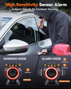 Vehicle Security Alert Security Lights for Car