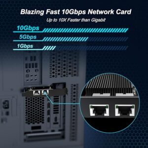 YuanLey 10G Base-T Ethernet Card with Intel X540 Conrtoller