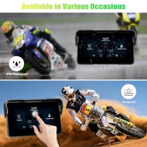 Portable Car Stereo for Motorbike