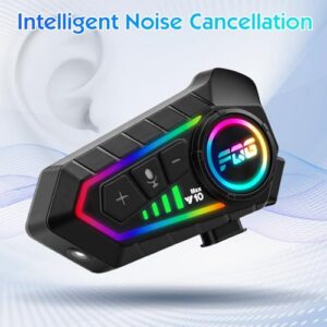 Motorbike Helmet Bluetooth Headset with Soft/Hard Mic