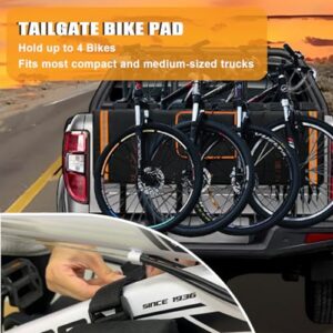 600D Oxford Waterproof Mountain Bike Tailgate Cover with Reflective Strips