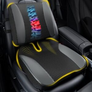 Office Chair Pillow for Butt and Back Pain Relief