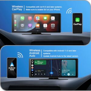 Car Stereo FHD Touch Screen AirPlay Portable Navigation Music Video Player Bluetooth WiFi