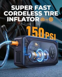 Car Starter Power Bank with Jump leads