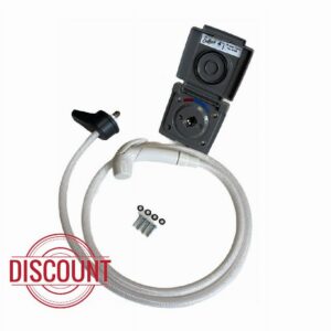 Bullfinch External Shower Outlet with 1.5m Hose – Outdoor Shower Point for Campervans