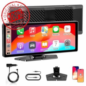 Discoball 9" HD Car Stereo with Wireless Apple CarPlay & Android Auto
