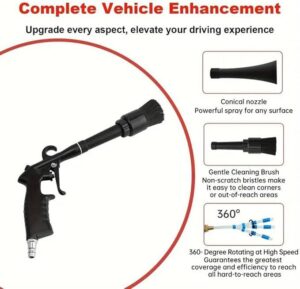 Compressed Air Accessories for Car Dashboard Leather Seats (A)