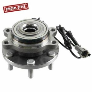 Front Hub Wheel Bearing Kit Compatible With Nissan Navara D40 (Years 2005-2015) Left or Right With ABS