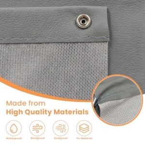 Cara-van Wheel Arch Cover with Tyre Wrap & Reinforced Edging