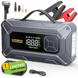 Jump Starter Power Pack with Air Compressor
