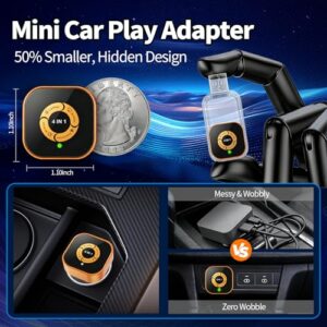 Wireless CarPlay & Android Auto & Airplay & Mirror Link