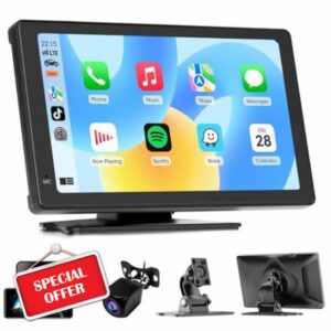 Car Stereo 7 Inch Carplay Screen for Apple & Android Auto