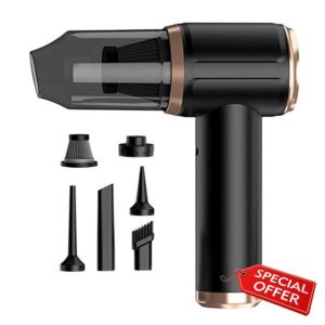 Dashidust Car Vacuum Cleaner (Black)
