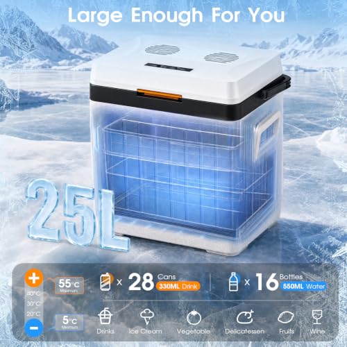 Portable Insulated Warmer Cooler Box ECO Mode