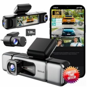 BOTSLAB 3K 4 Channel Dash Cam