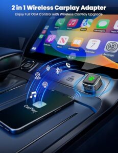 Carplay Wireless Adapter Effortlessly Convert Wired to Wireless CarPlay
