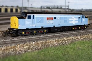 Rail Operations Group Blue Livery Locomotive Model Railway