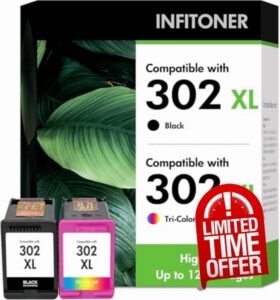575 576 TS3750i TR4755i Ink Cartridges Replacement for Canon 575 576 Ink Cartridges XL for Canon PIXMA TS3750i TR4755i TR4700 TR4750i TS3550i TS3551i TS3751i PG-575 Black and CL-576 Colour Printe