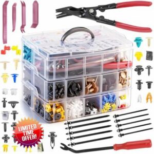2080PCS Auto Retainer Clips Kit with Fastener Plier