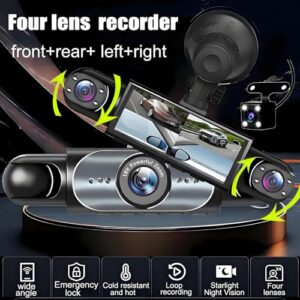 Includes Rear Reversing Camera And Blind Spot Monitoring For Front And Side Views | Ideal For Night Driving Safety