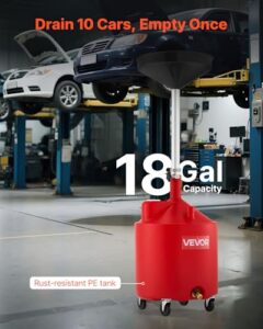 Portable Oil Drainer with Wheels