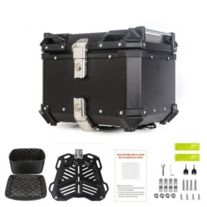 Motorcycle Luggage Storage Rear Tour Box Motorbike Trunk