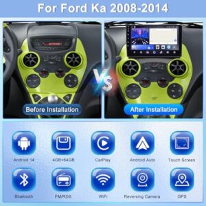 9 inch Touch Screen Display Radio Multimedia Player Head Unit GPS Navigation SWC FM RDS Mirror Link