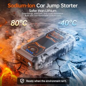 10-year life                                                          12V Car Battery Booster (All Gas 12L Diesel)