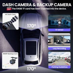 Car Audio Receivers with Carplay & Android Auto Touch Screen