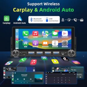 6.86 Inch HD IPS Touchscreen Car Radio with Backup Camera