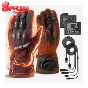 Heated Motorcycle Gloves for Men