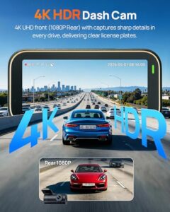 5Ghz WiFi 6 Dash Cam