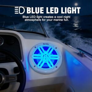 with Blue LED Light for Boats