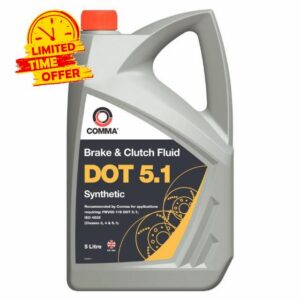 Comma DOT 5.1 Synthetic Brake & Clutch Fluid